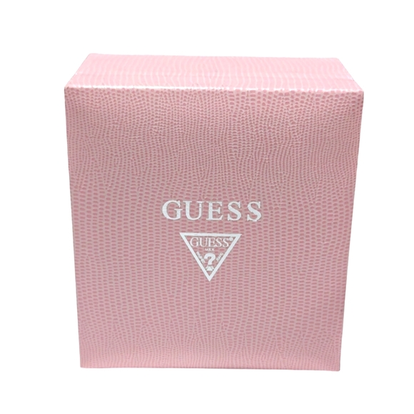 Guess breast cancer awareness pink ribbon silver bracelet watch - Picture 6 of 8